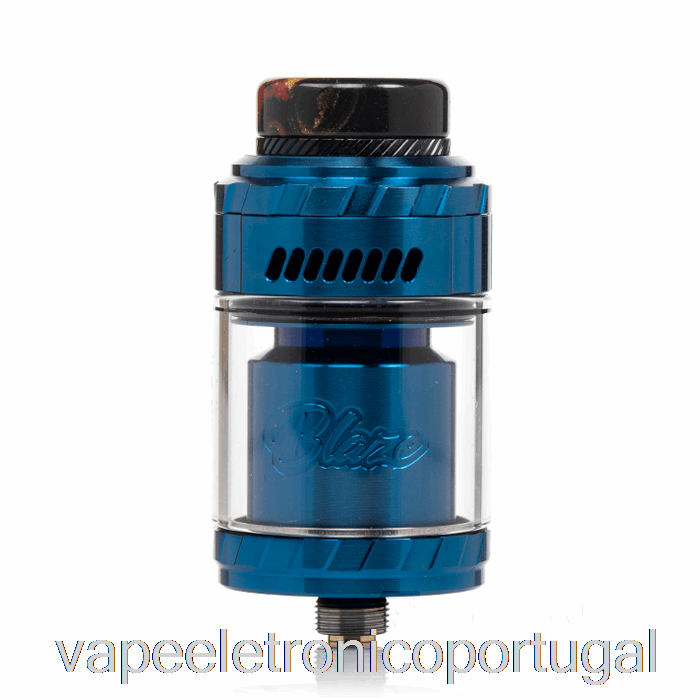Vape Eletrônico Thunderhead Creations Blaze Solo 25mm Rta Blue